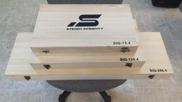 Stereo Integrity crate