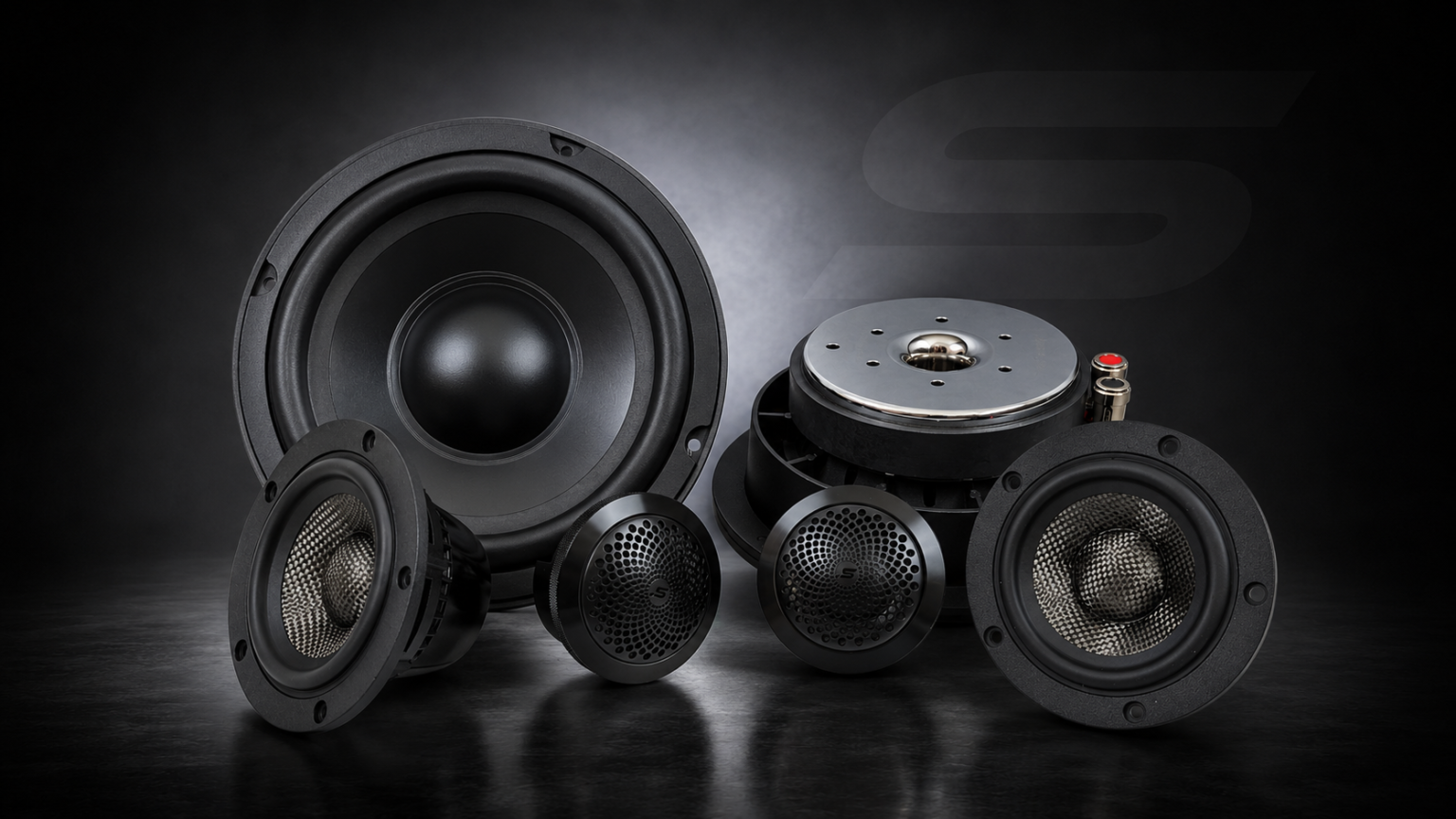 Stereo Integrity subwoofers, midrange drivers and tweeters